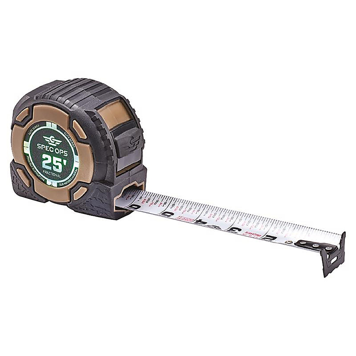 Spec Ops - SPEC-PTM25-F - 25 Ft. L X 3.3 In. W Tape Measure 1 Pack