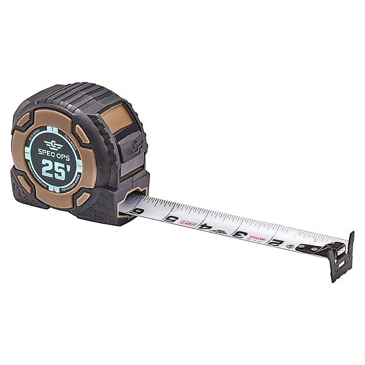 Spec Ops - SPEC-PTM25M - 25 Ft. L X 3.69 In. W Tape Measure 1 Pack