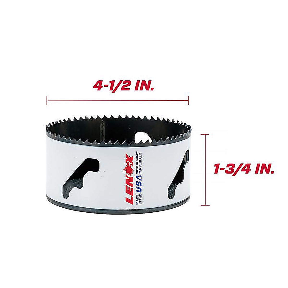 Lenox - 3007272L - Speed Slot 4-1/2 In. Bi-Metal Hole Saw