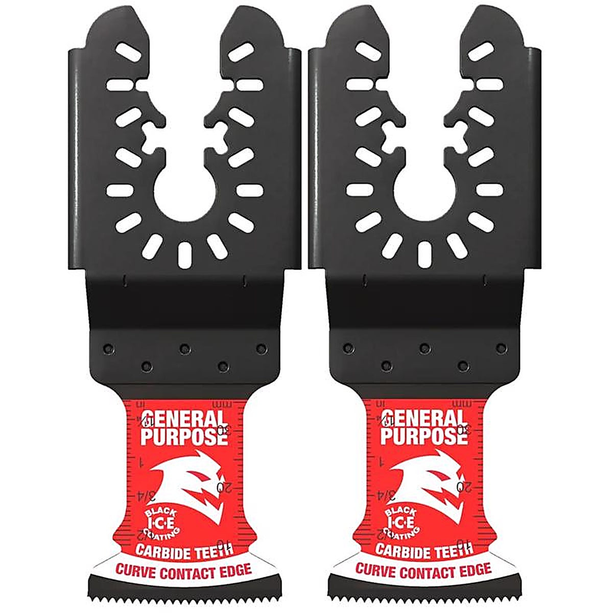 Diablo - DOU125CGPP2 - Amped Demo Demon 1.25 In. W Carbide General Purpose Oscillating Blade Set 2 Piece