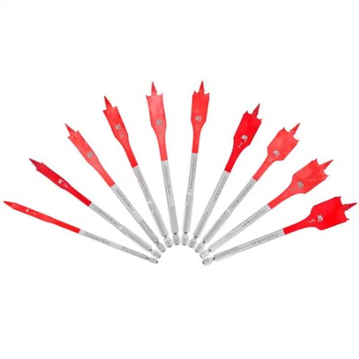 Diablo - DSP2940-S10 - Speedemon High Speed Steel Spade Bit Set HEX Shank 10 Piece