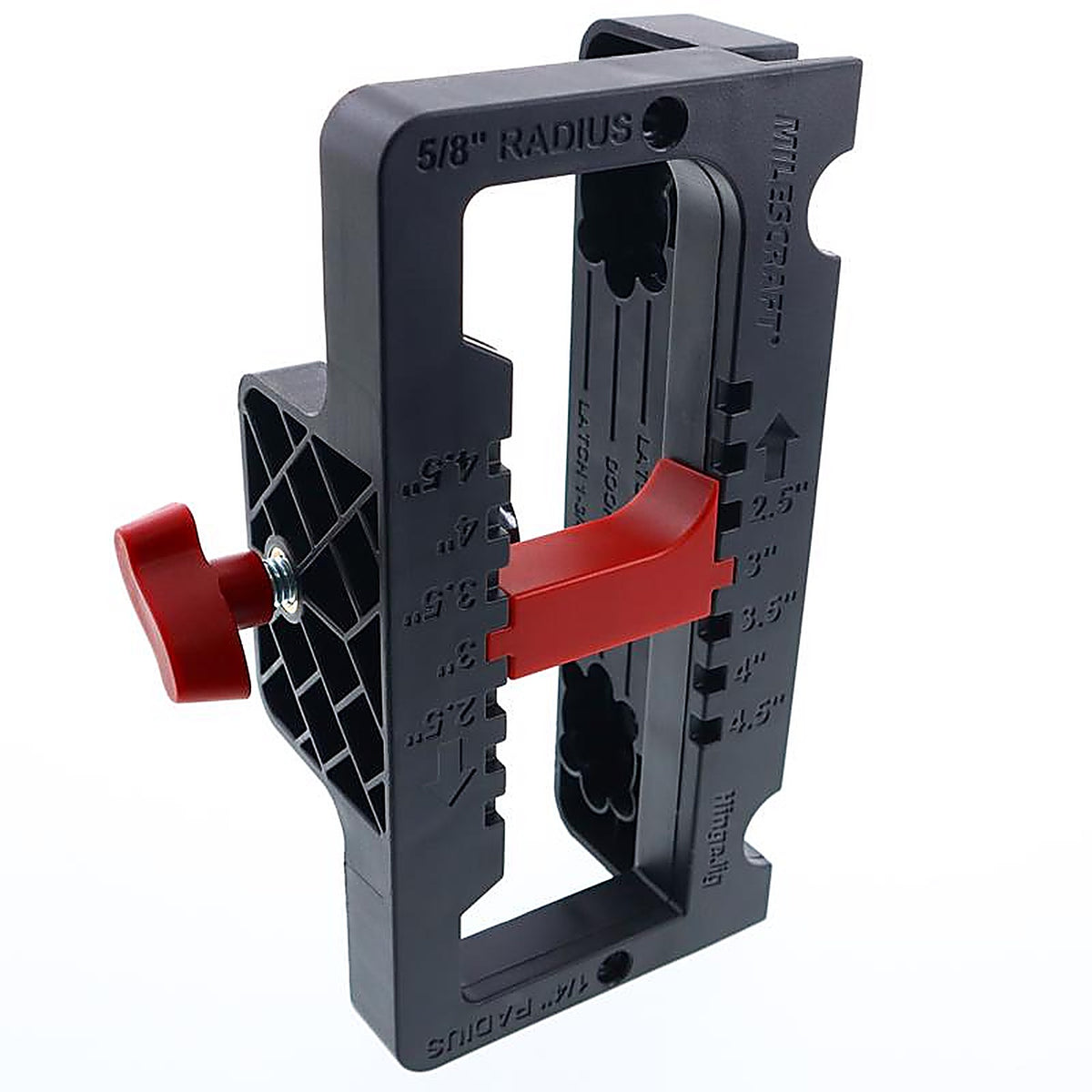 Milescraft - 12260003 - Hinge Jig Door Hinge Template 7 Piece