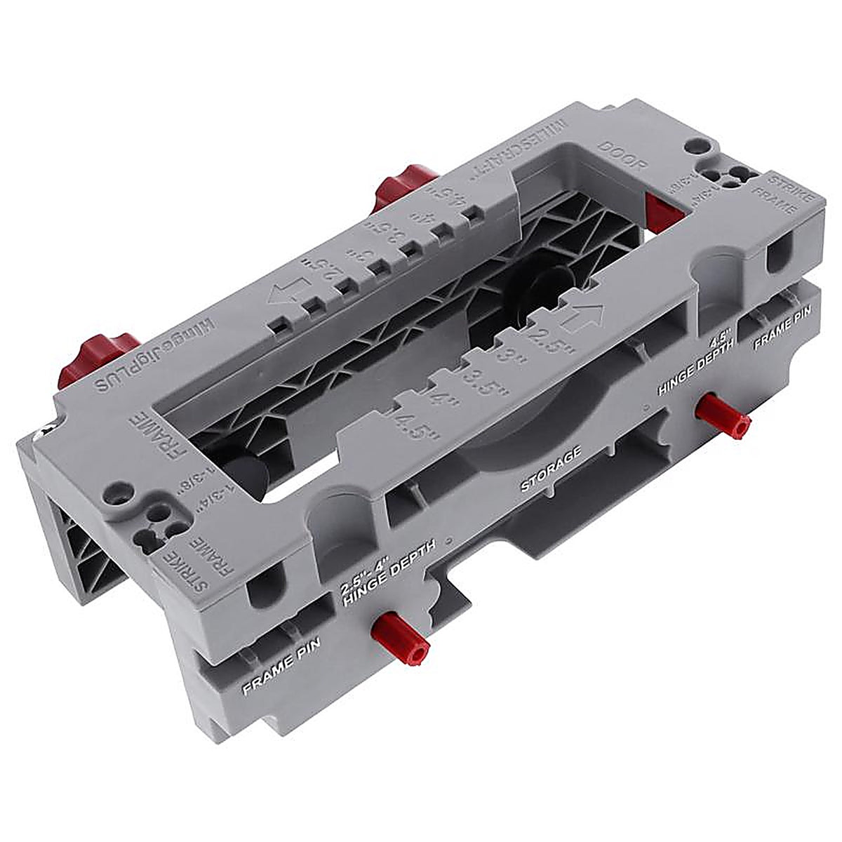 Milescraft - 12290003 - Hinge Jig Plus Door Hinge Template 13 Piece