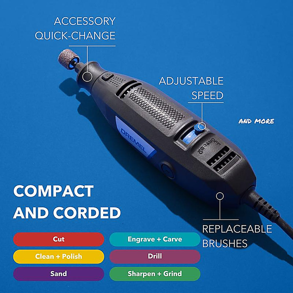 Dremel - 3100-1/15 - 1.2 Amps 16 Piece Corded Rotary Tool Kit
