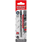 Diablo - DMD2164JP1 - Metal Demon 21/64 In. X 4.6 In. L Stainless Steel Drill Bit 3-Flat Shank 1 Piece