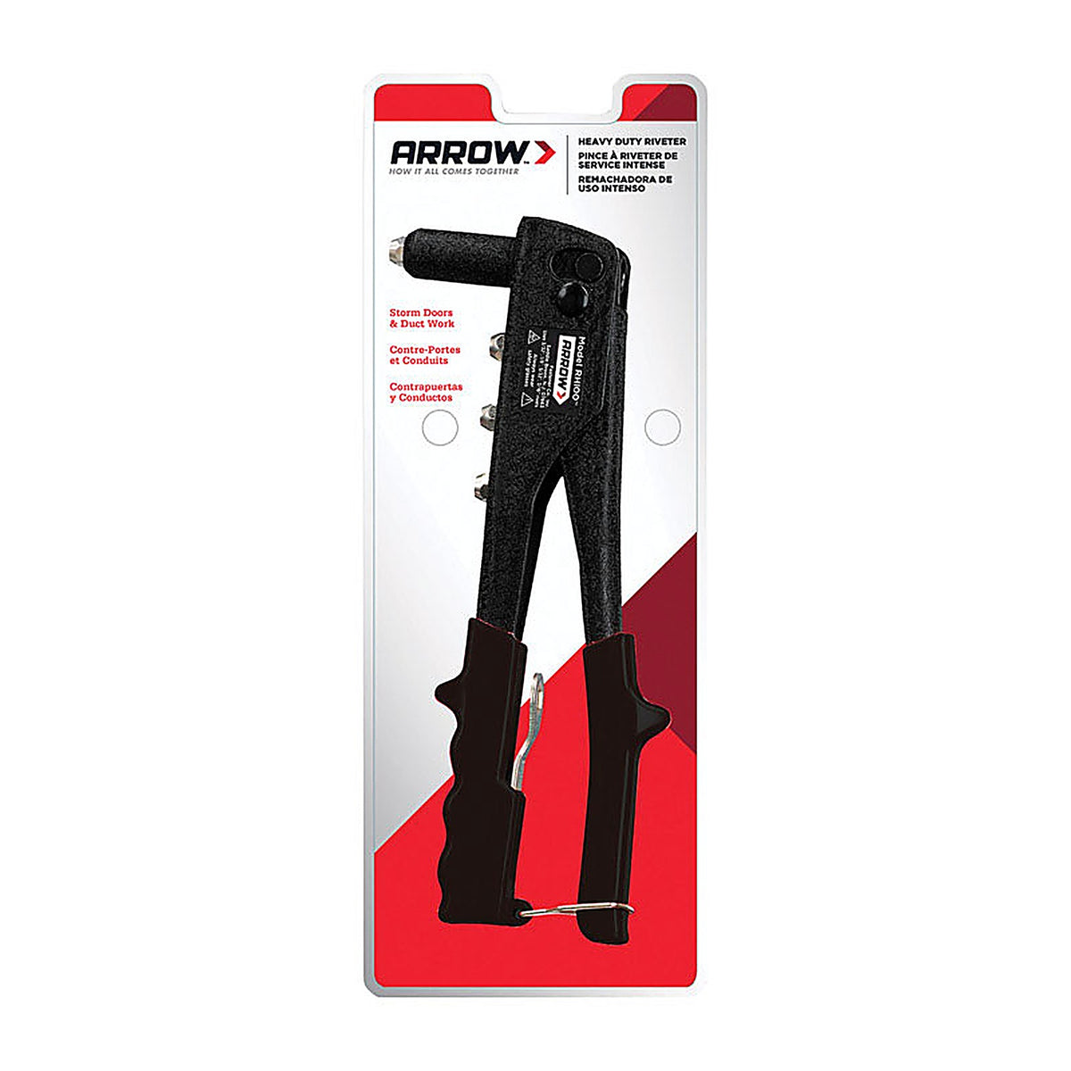 Arrow Fastener RL100S-6 Steel Rivet Tool Black 1/pc.