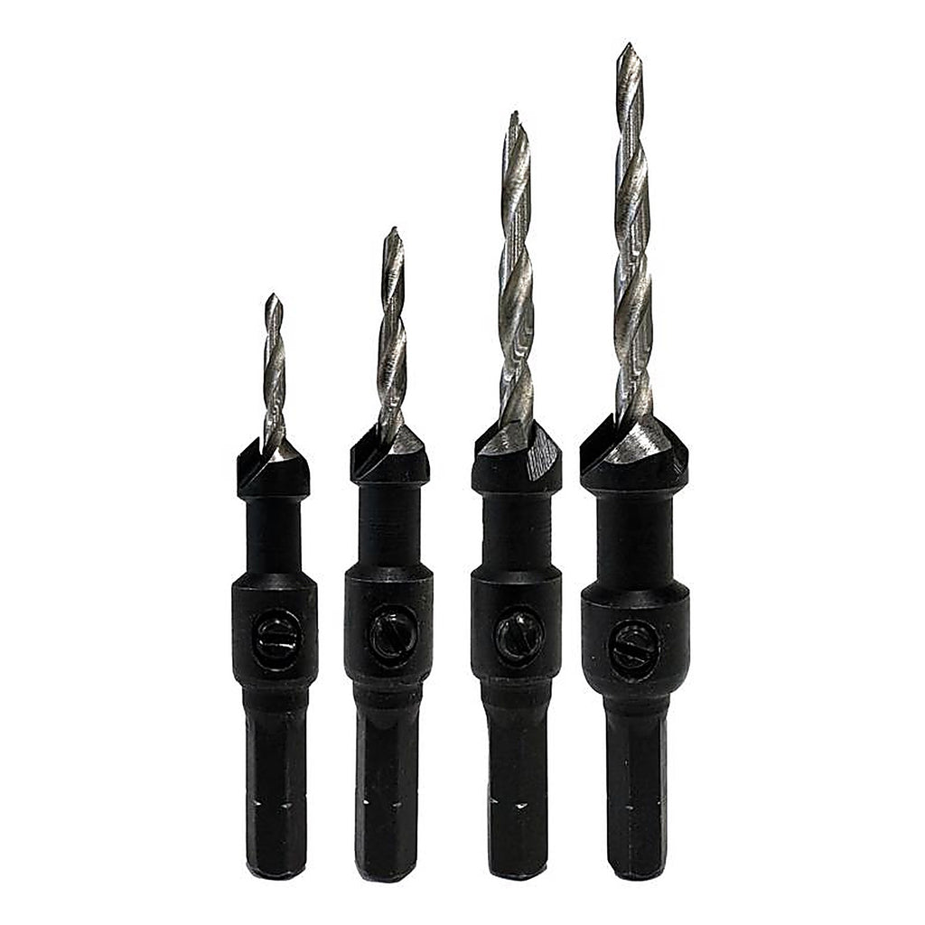 Richelieu - 158751 - Mibro Steel Screw Pilot Drill Bit Set 4 Piece