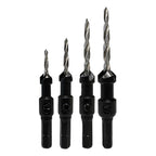 Richelieu - 158751 - Mibro Steel Screw Pilot Drill Bit Set 4 Piece