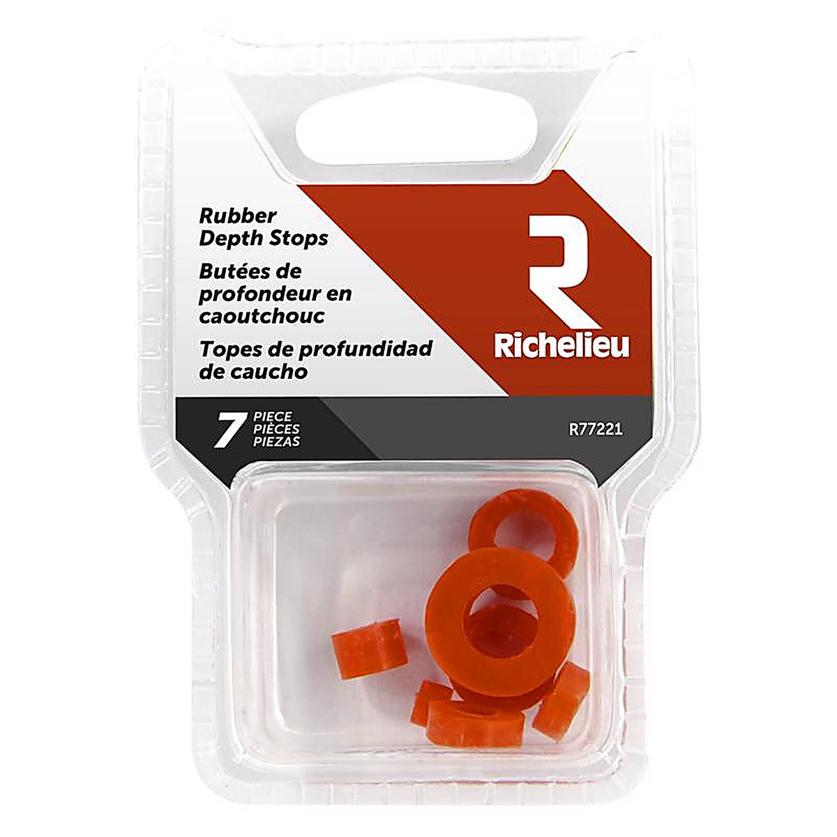 Richelieu - R77221 - Plastic Drill Stop Set 7 Piece