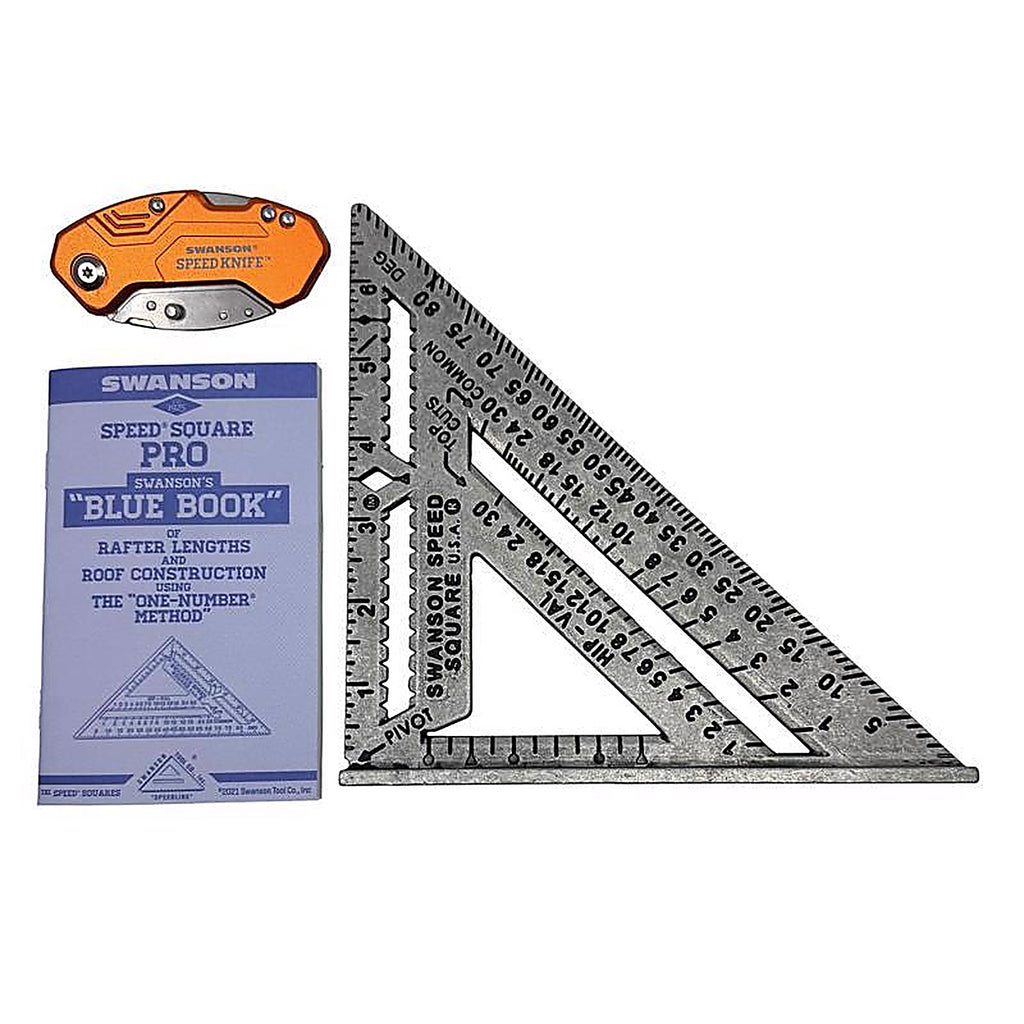 Swanson - S0100-ASK - Pro 8.5 In. L Aluminum Speed Square