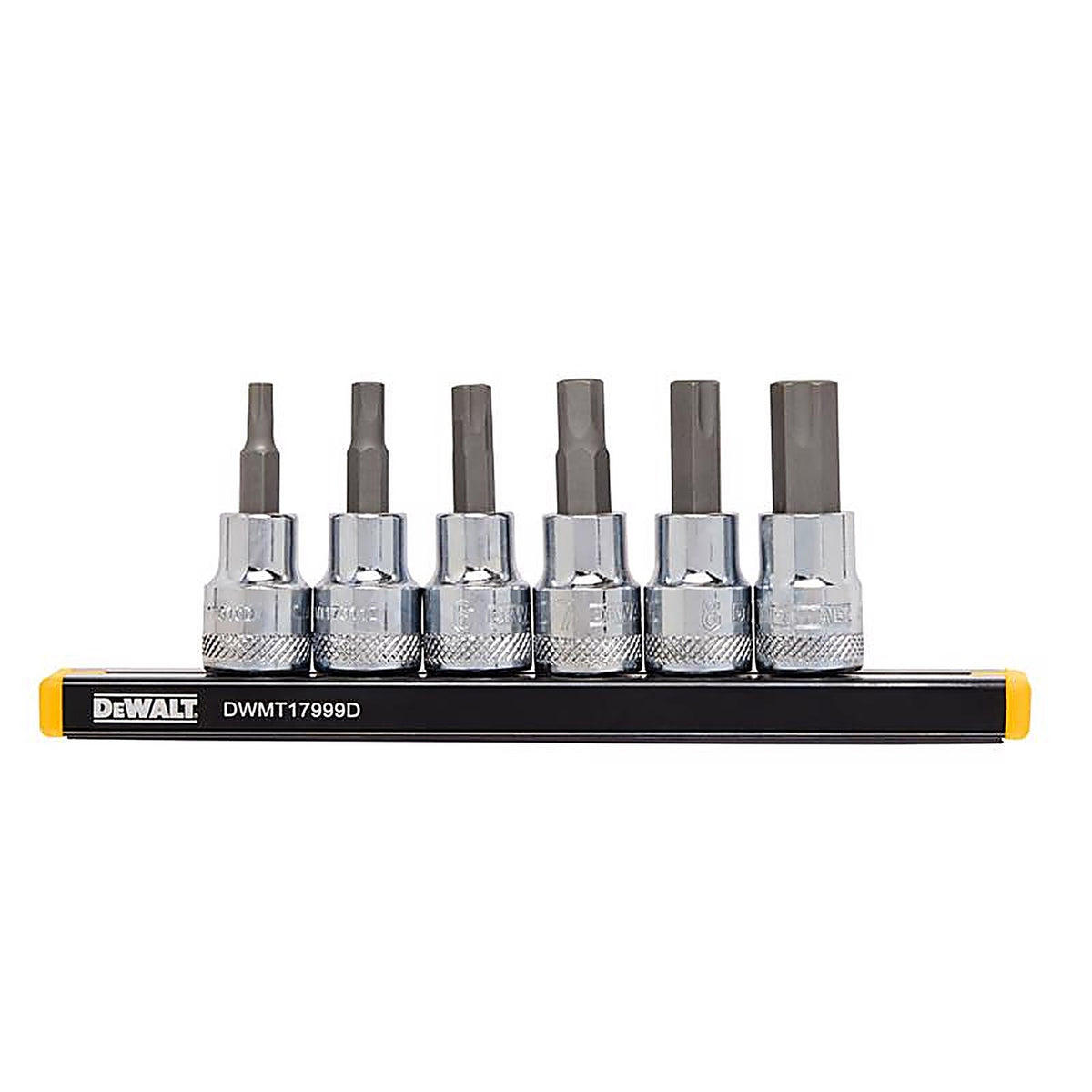DeWalt - DWMT17001 - 3/8 In. Drive Metric 6 Piece HEX Bit Socket Set 1 Piece