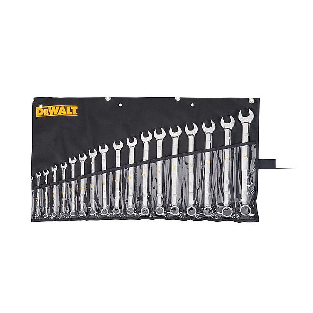 DeWalt - DWMT19237 - Metric Combination Wrench Set 18 Piece