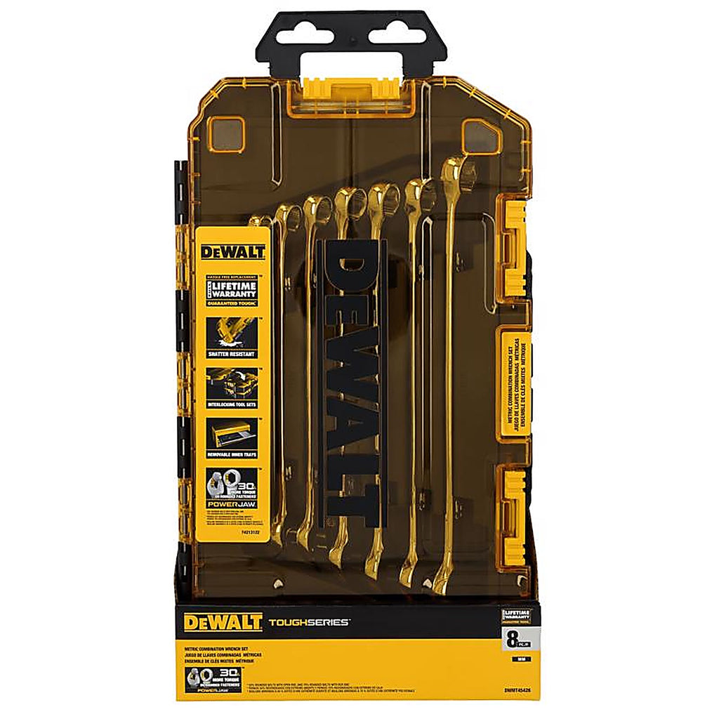 DeWalt - DWMT45426 - Toughseries Metric Combination Wrench Set 8 Piece