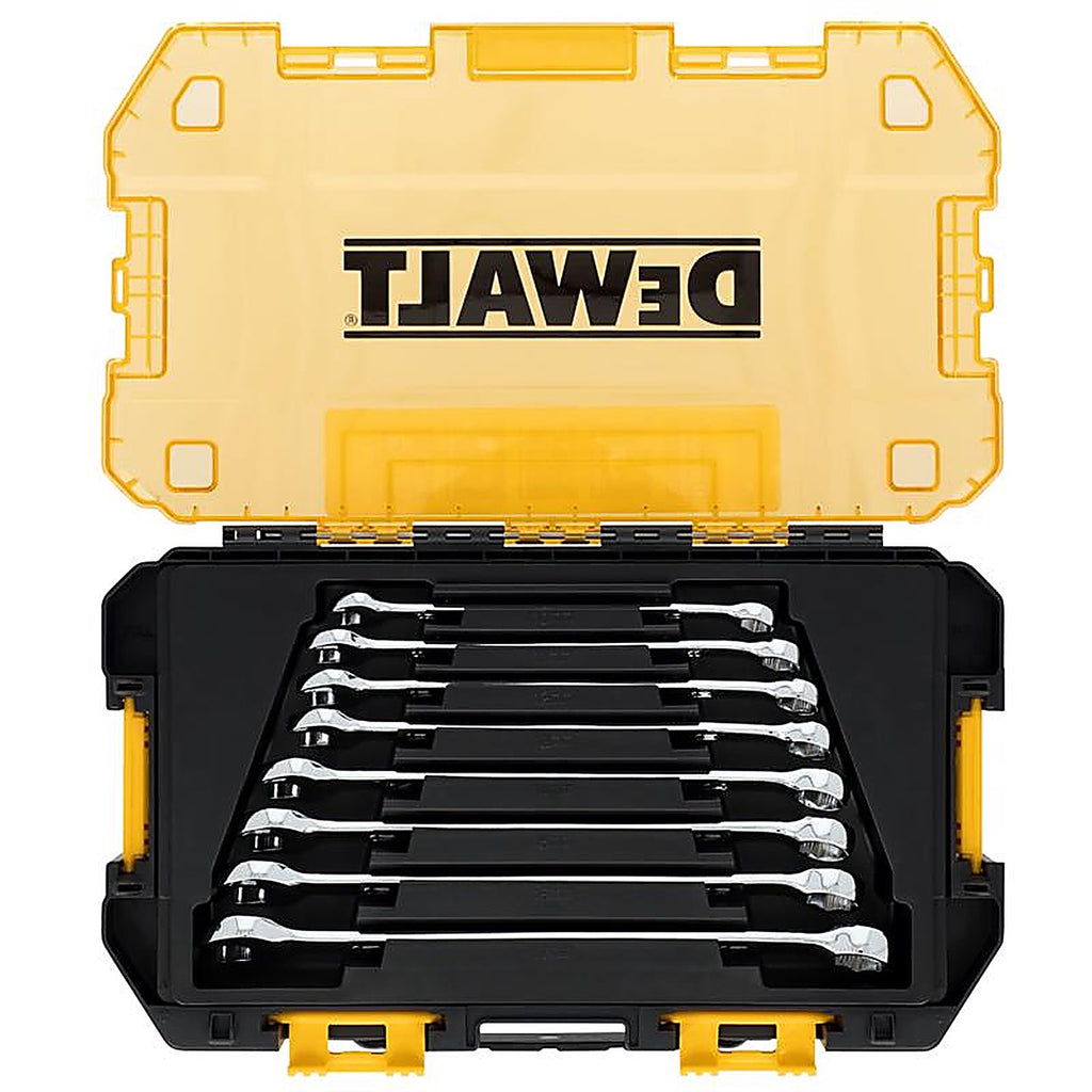 DeWalt - DWMT45426 - Toughseries Metric Combination Wrench Set 8 Piece