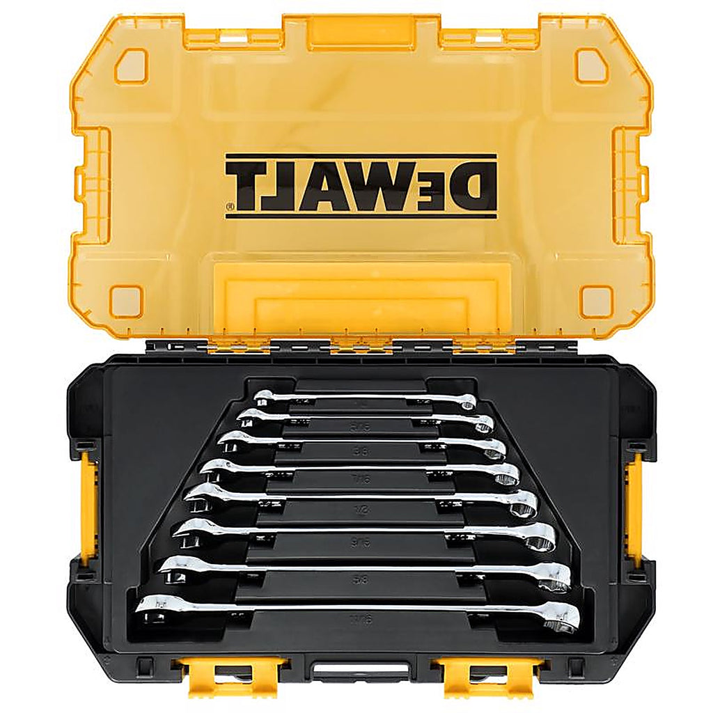 DeWalt - DWMT45427 - Toughseries SAE Combination Wrench Set 8 Piece