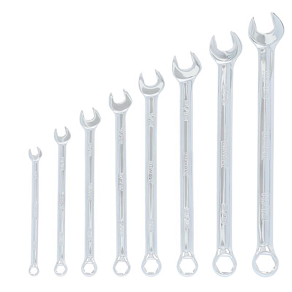 DeWalt - DWMT45427 - Toughseries SAE Combination Wrench Set 8 Piece