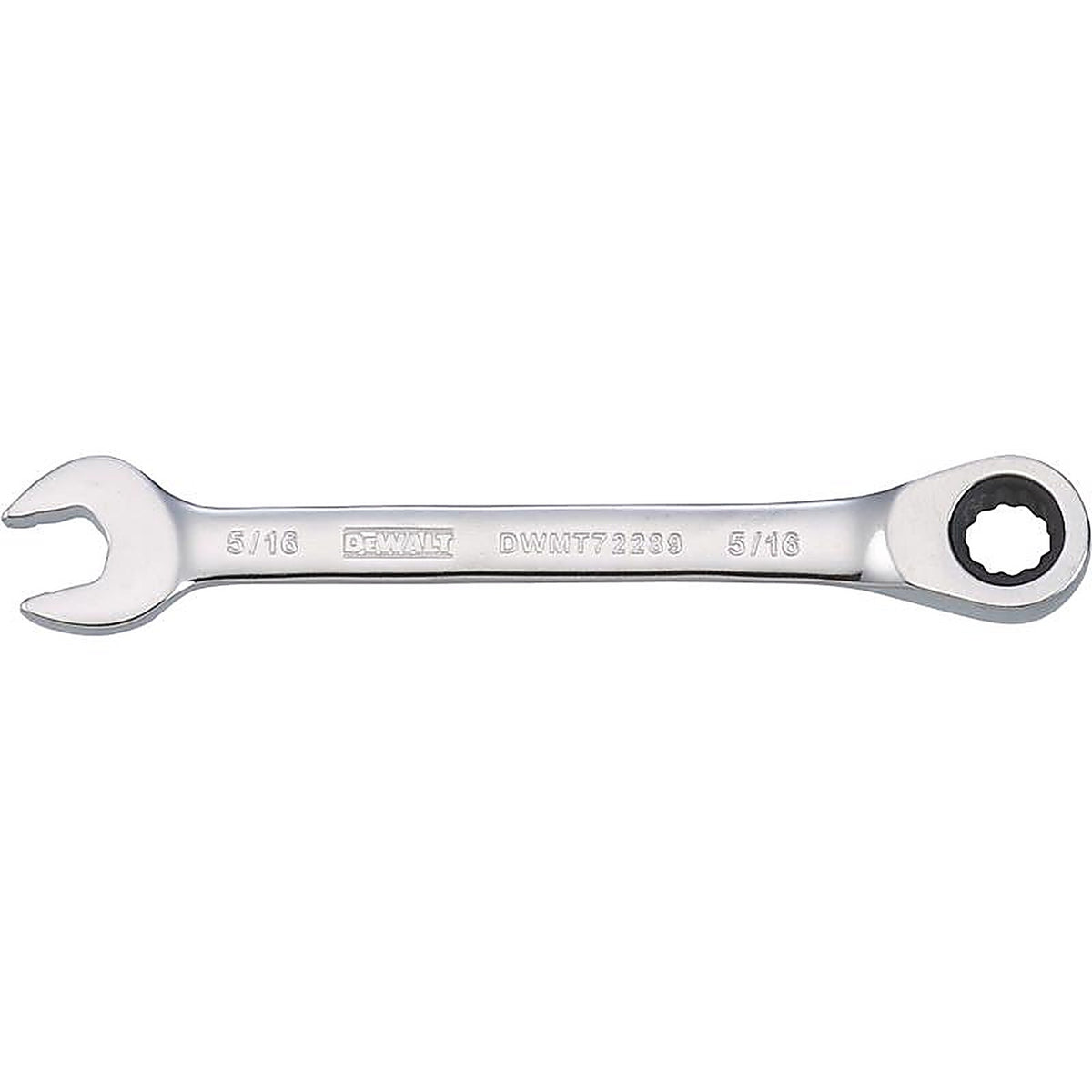 DeWalt - DWMT72289OSP - 5/16 In. X 5/16 In. 12 Point SAE Ratcheting Combination Wrench 4-3/8 In. L 1 Piece