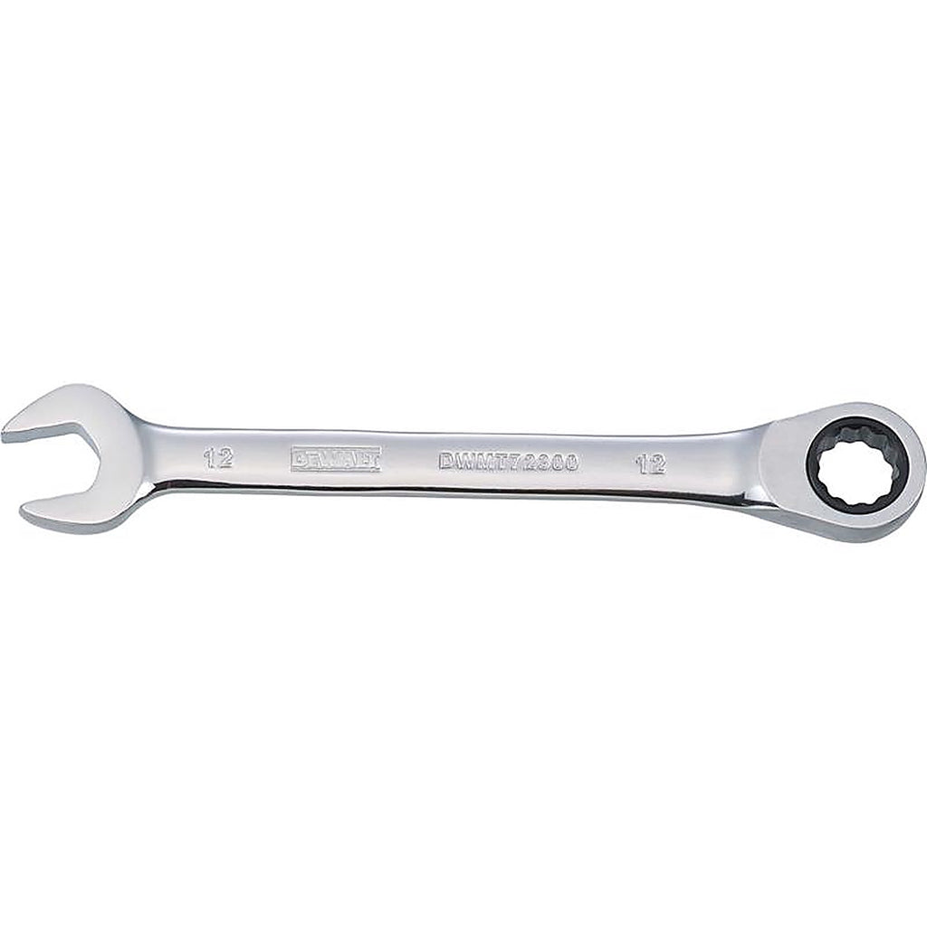 DeWalt - DWMT72300OSP - 12 MM X 12 MM 12 Point Metric Ratcheting Combination Wrench 6-3/32 In. L 1 Piece