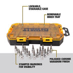DeWalt - DWMT73806 - 3/8 In. Drive Metric/SAE Bit Socket Set 17 Piece
