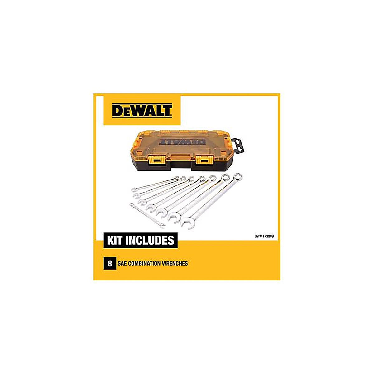 DeWalt - DWMT73809 - SAE Combination Wrench Set 8 Piece