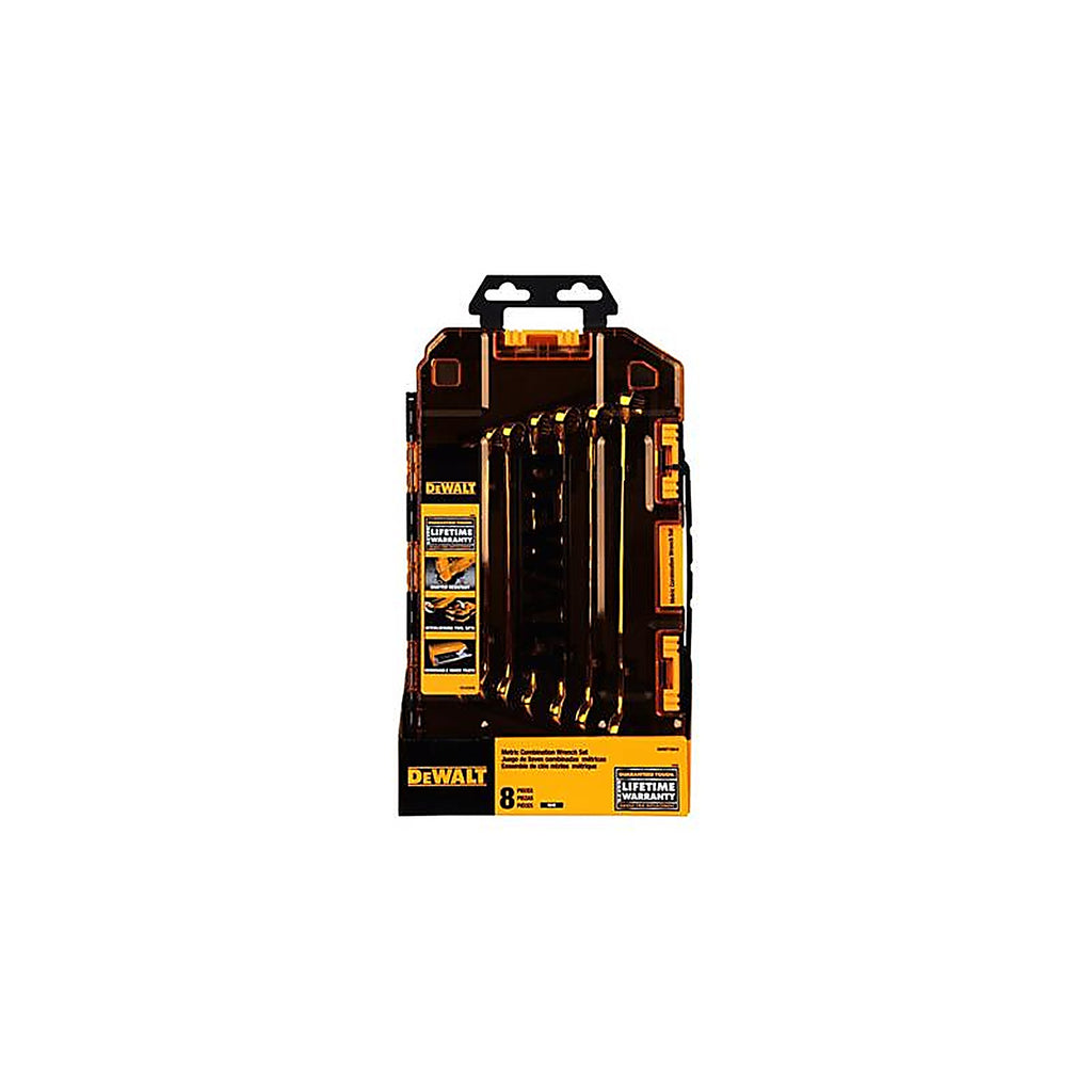 DeWalt - DWMT73810 - Metric Combination Wrench Set 8 Piece