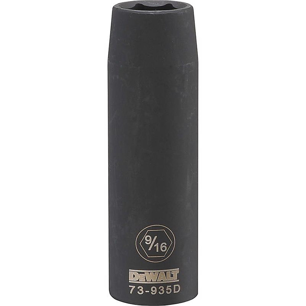 DeWalt - DWMT73935OSP - 9/16 In. X 1/2 In. Drive SAE 6 Point Deep Impact Socket 1 Piece