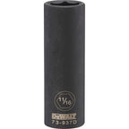 DeWalt - DWMT73937OSP - 11/16 In. X 1/2 In. Drive SAE 6 Point Deep Impact Socket 1 Piece