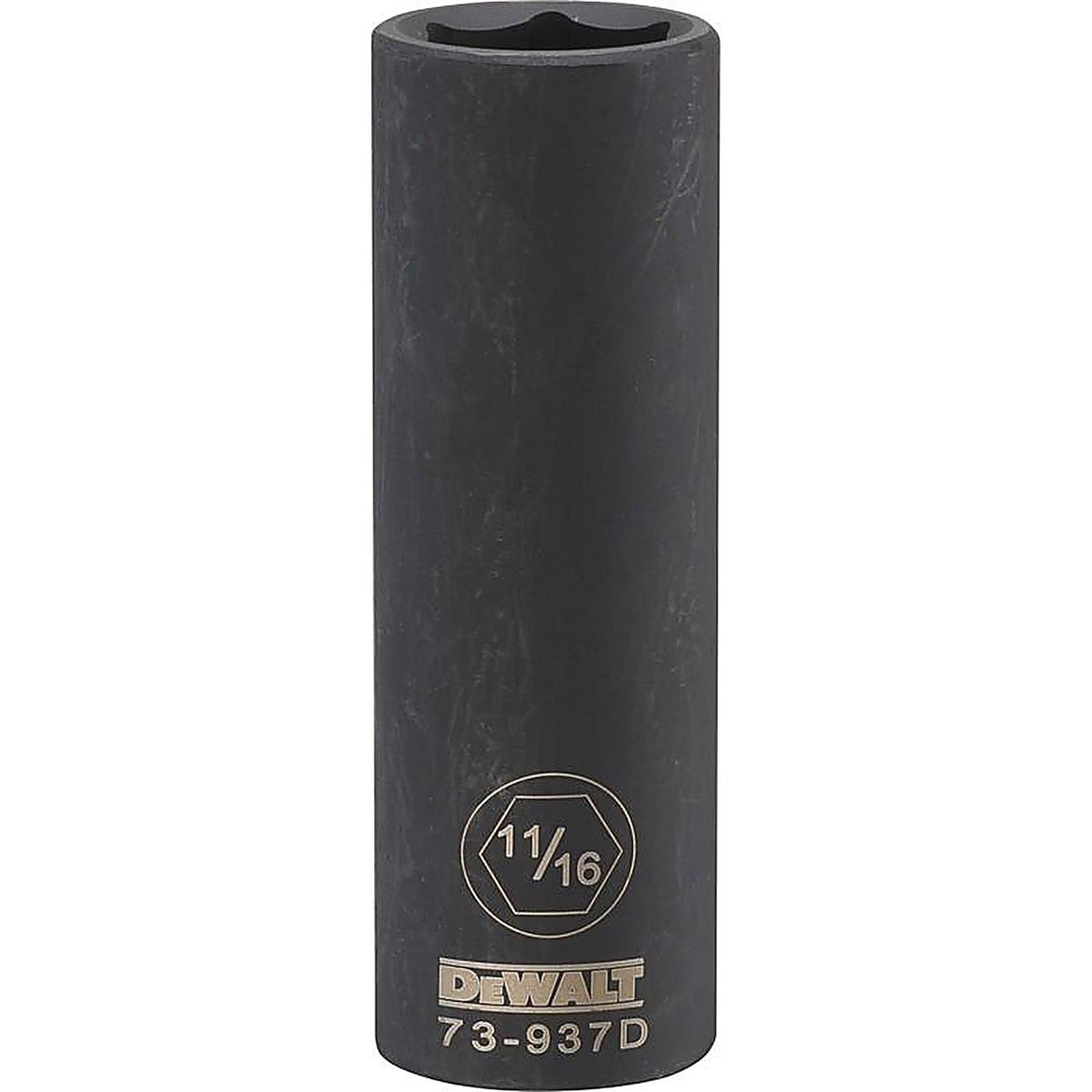 DeWalt - DWMT73937OSP - 11/16 In. X 1/2 In. Drive SAE 6 Point Deep Impact Socket 1 Piece