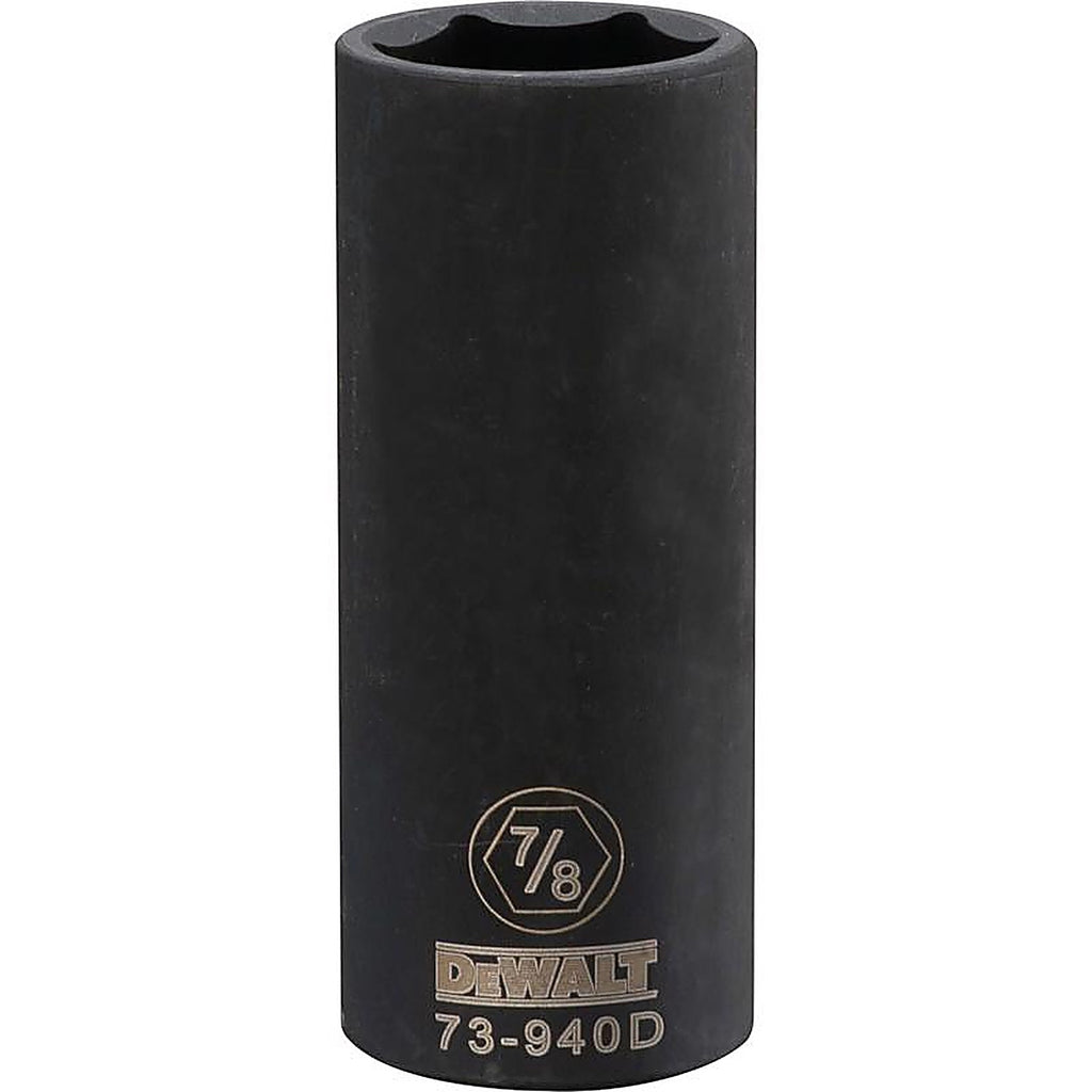 DeWalt - DWMT73940OSP - 7/8 In. X 1/2 In. Drive SAE 6 Point Deep Impact Socket