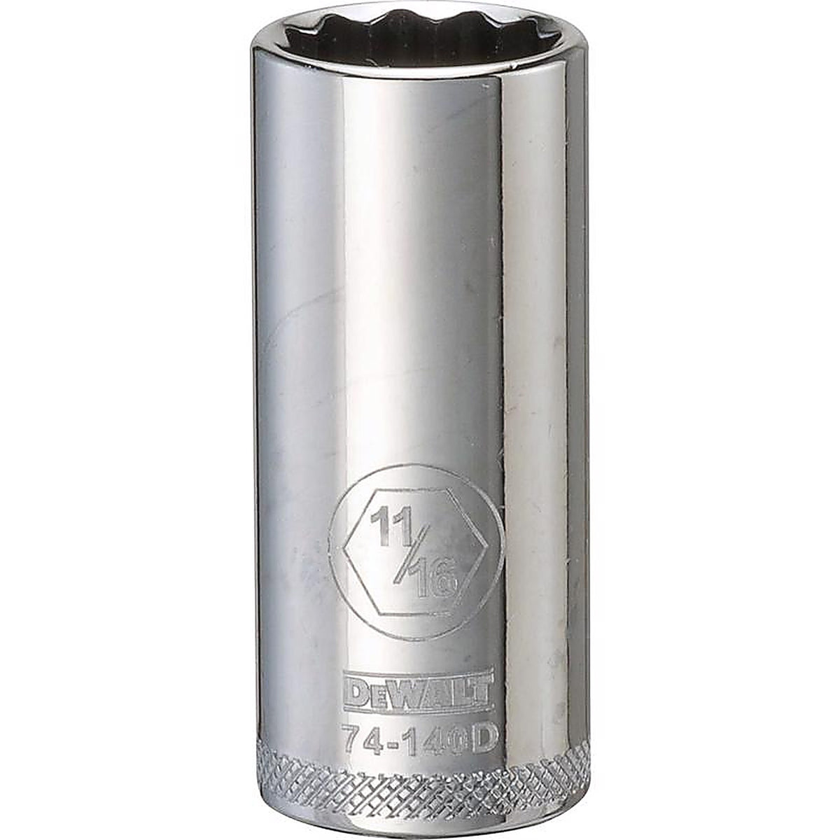 DeWalt - DWMT74140OSP - 11/16 In. X 3/8 In. Drive SAE 12 Point Deep Socket 1 Piece