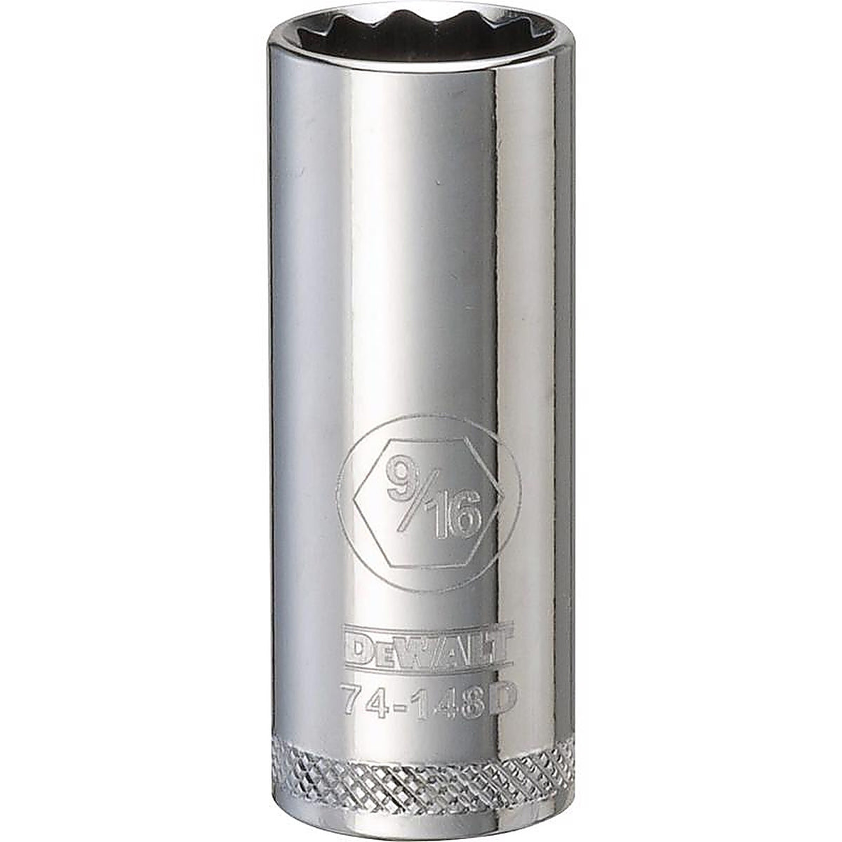 DeWalt - DWMT74148OSP - 9/16 In. X 3/8 In. Drive SAE 12 Point Deep Socket 1 Piece