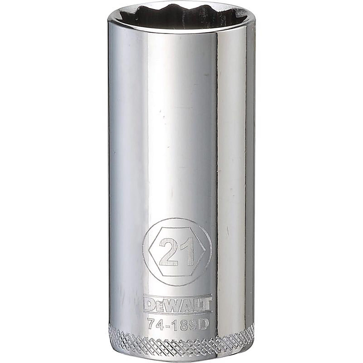 DeWalt - DWMT74189OSP - 21 MM X 3/8 In. Drive Metric 12 Point Deep Socket 1 Piece