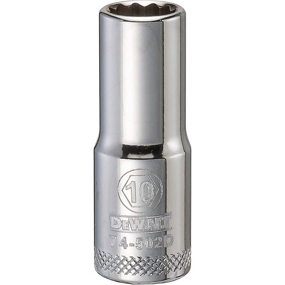 DeWalt - DWMT74502OSP - 10 MM X 3/8 In. Drive Metric 12 Point Deep Socket 1 Piece