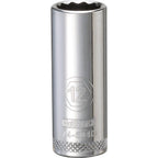 DeWalt - DWMT74504OSP - 12 MM X 3/8 In. Drive Metric 12 Point Deep Socket 1 Piece