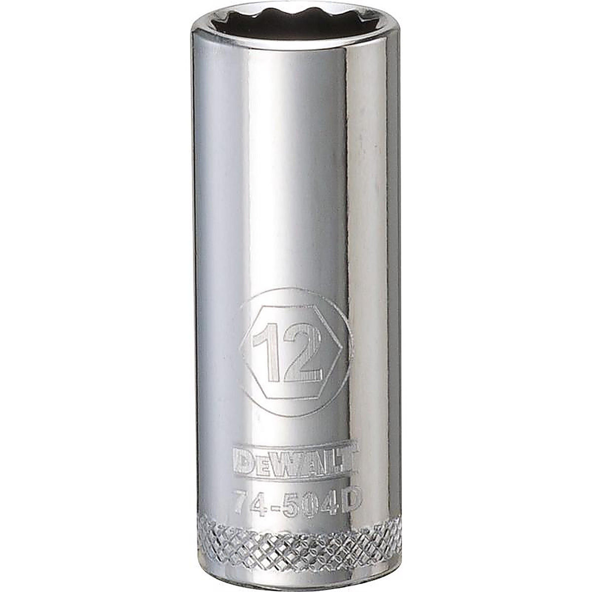 DeWalt - DWMT74504OSP - 12 MM X 3/8 In. Drive Metric 12 Point Deep Socket 1 Piece