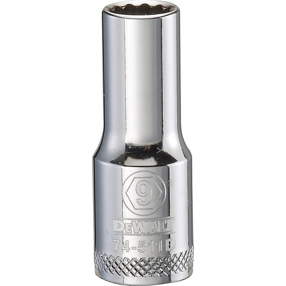 DeWalt - DWMT74511OSP - 9 MM X 3/8 In. Drive Metric 12 Point Deep Socket 1 Piece