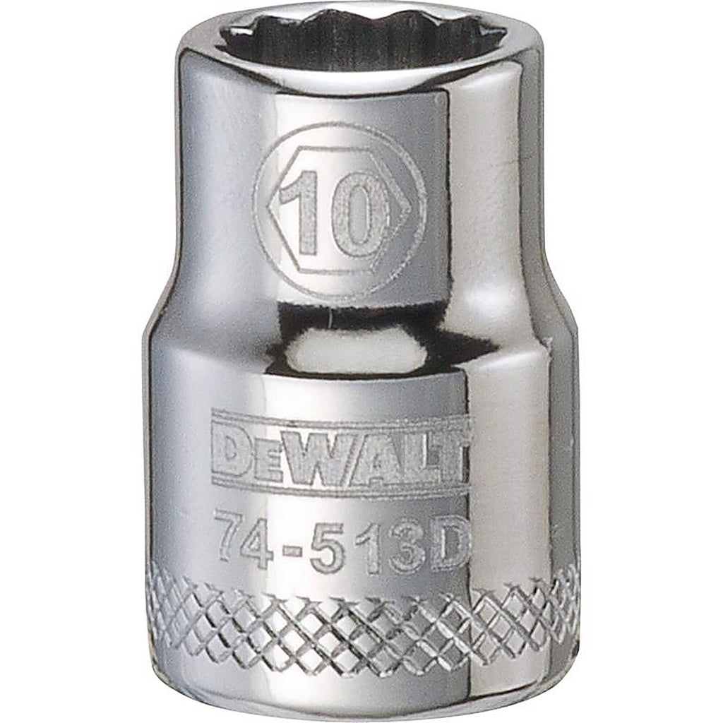 DeWalt - DWMT74513OSP - 10 MM X 3/8 In. Drive Metric 12 Point Socket 1 Piece