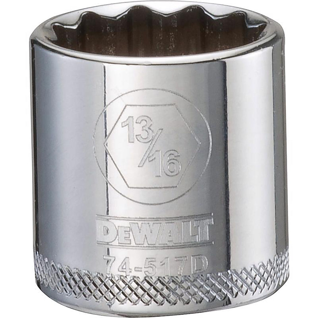 DeWalt - DWMT74517OSP - 13/16 In. X 3/8 In. Drive SAE 12 Point Socket 1 Piece