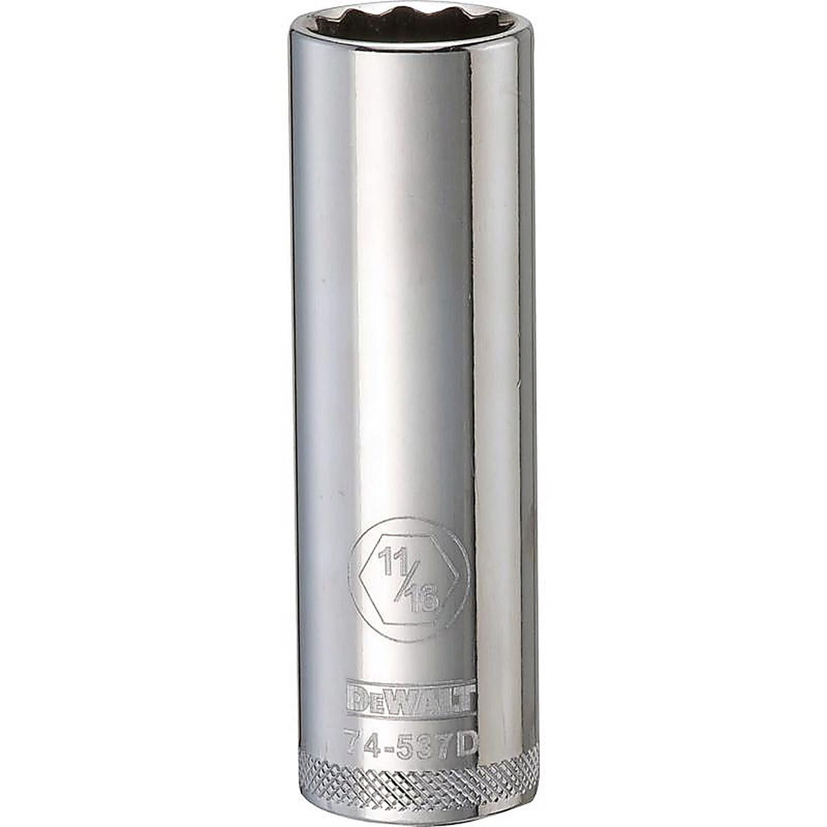 DeWalt - DWMT74537OSP - 11/16 In. X 1/2 In. Drive SAE 12 Point Deep Socket 1 Piece