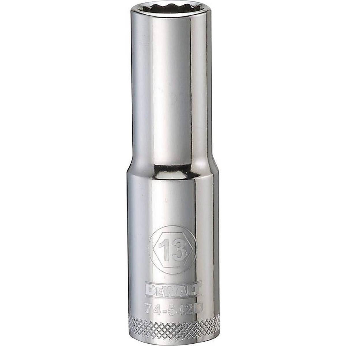 DeWalt - DWMT74542OSP - 13 MM X 1/2 In. Drive Metric 12 Point Deep Socket 1 Piece