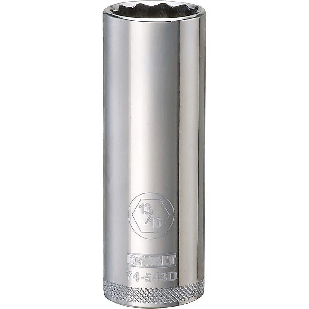 DeWalt - DWMT74543OSP - 13/16 In. X 1/2 In. Drive SAE 12 Point Deep Socket 1 Piece