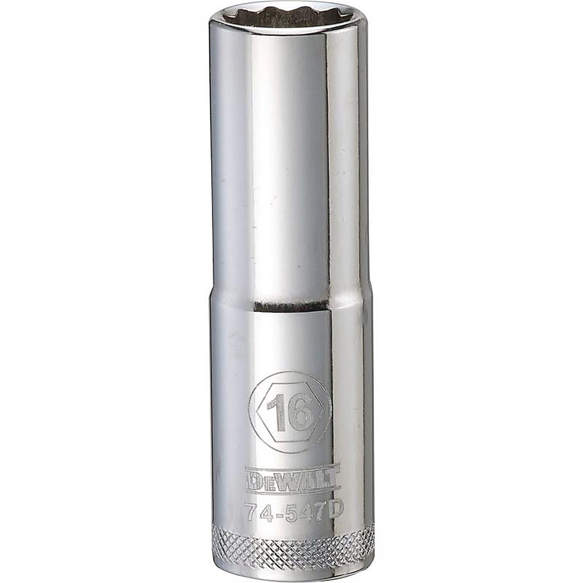 DeWalt - DWMT74547OSP - 16 MM X 1/2 In. Drive Metric 12 Point Deep Socket 1 Piece