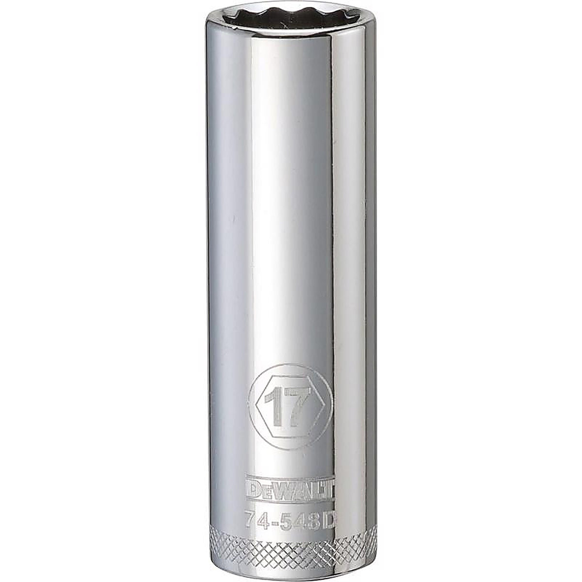 DeWalt - DWMT74548OSP - 17 MM X 1/2 In. Drive Metric 12 Point Deep Socket 1 Piece