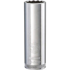 DeWalt - DWMT74549OSP - 18 MM X 1/2 In. Drive Metric 12 Point Deep Socket 1 Piece