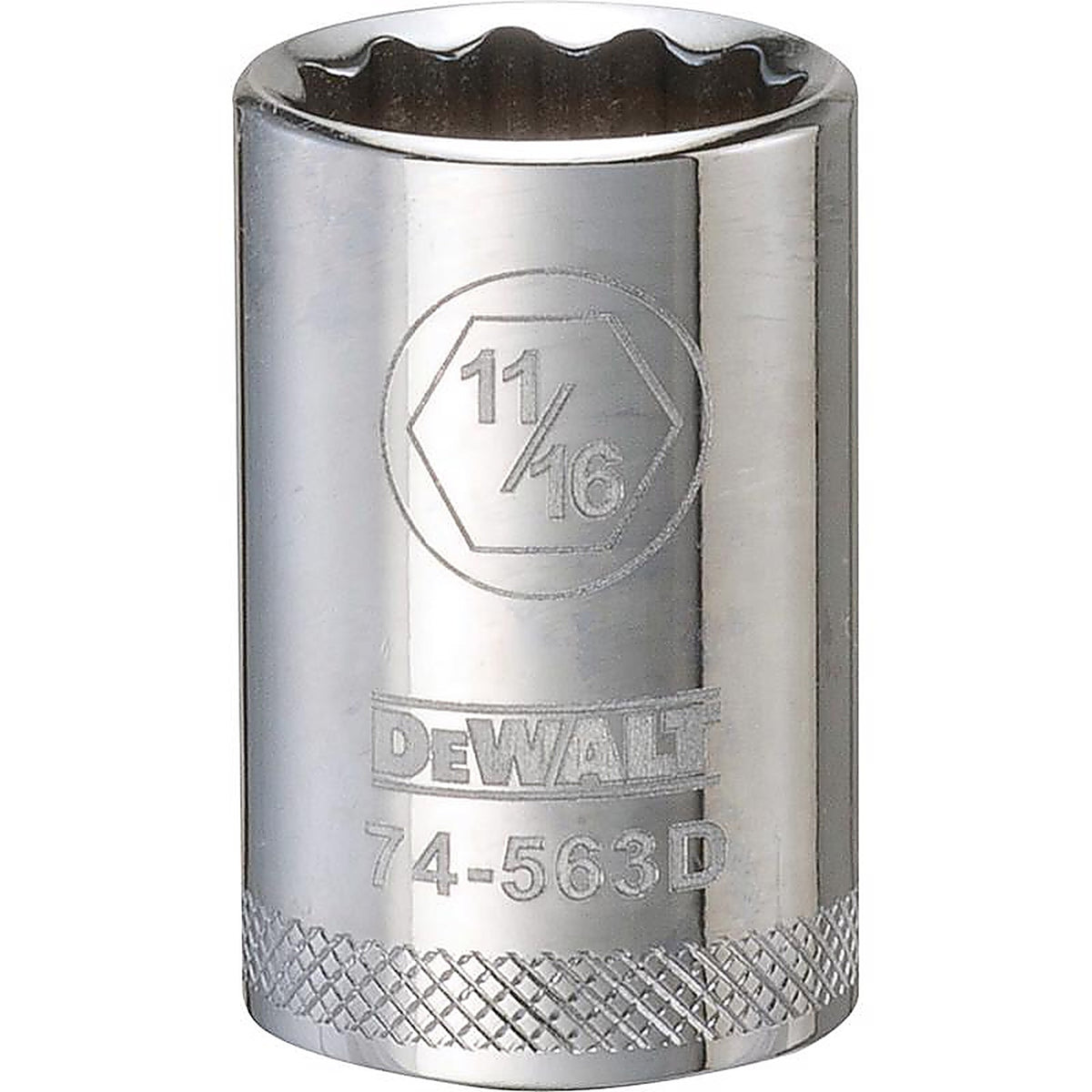 DeWalt - DWMT74563OSP - 11/16 In. X 1/2 In. Drive SAE 12 Point Socket 1 Piece