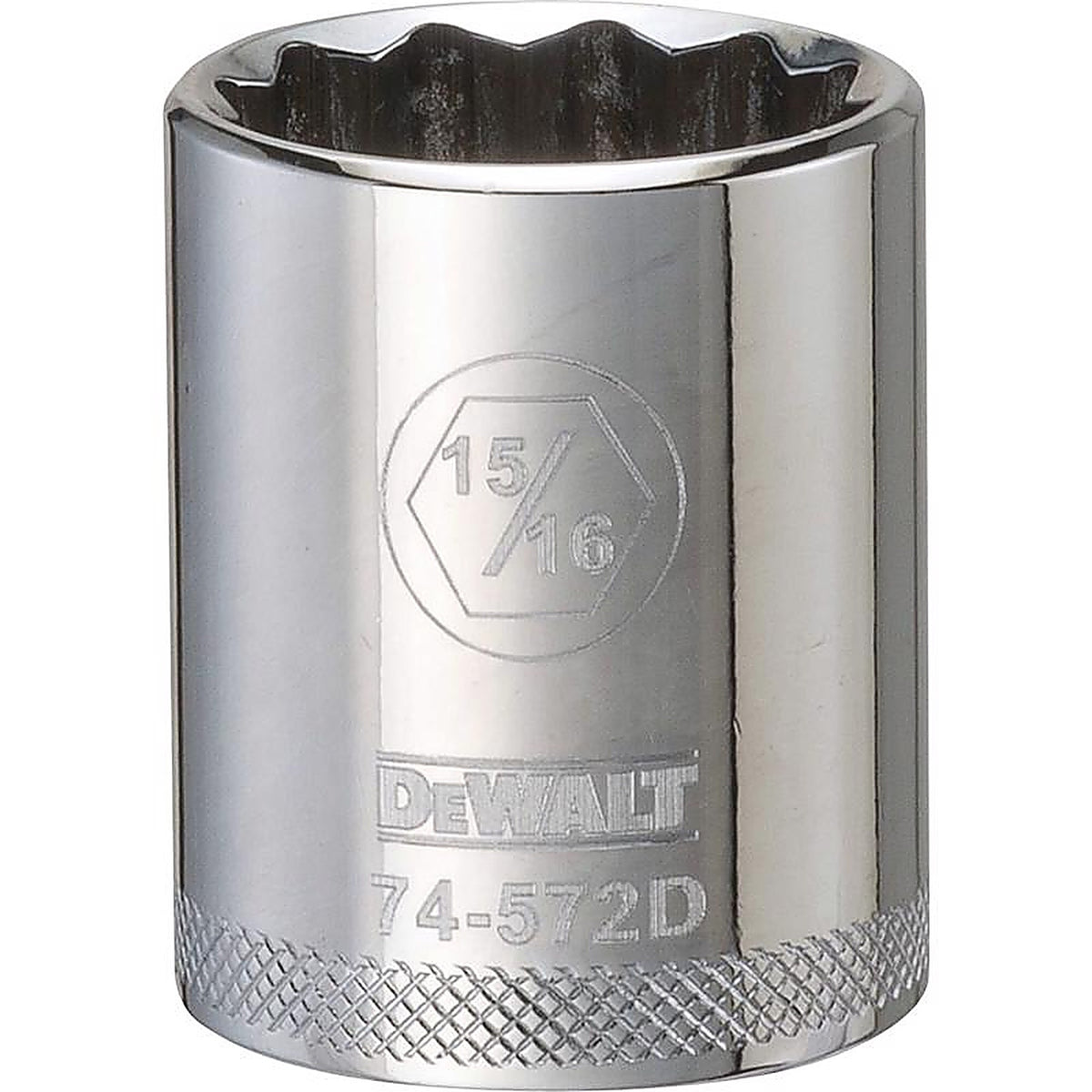 DeWalt - DWMT74572OSP - 15/16 In. X 1/2 In. Drive SAE 12 Point Socket 1 Piece