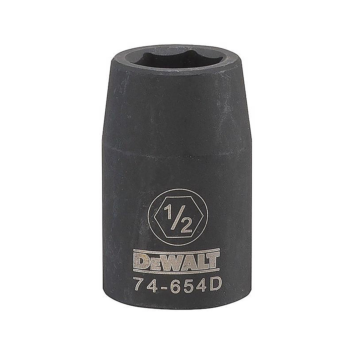 DeWalt - DWMT74654OSP - 1/2 In. X 1/2 In. Drive SAE 6 Point Deep Impact Socket 1 Piece