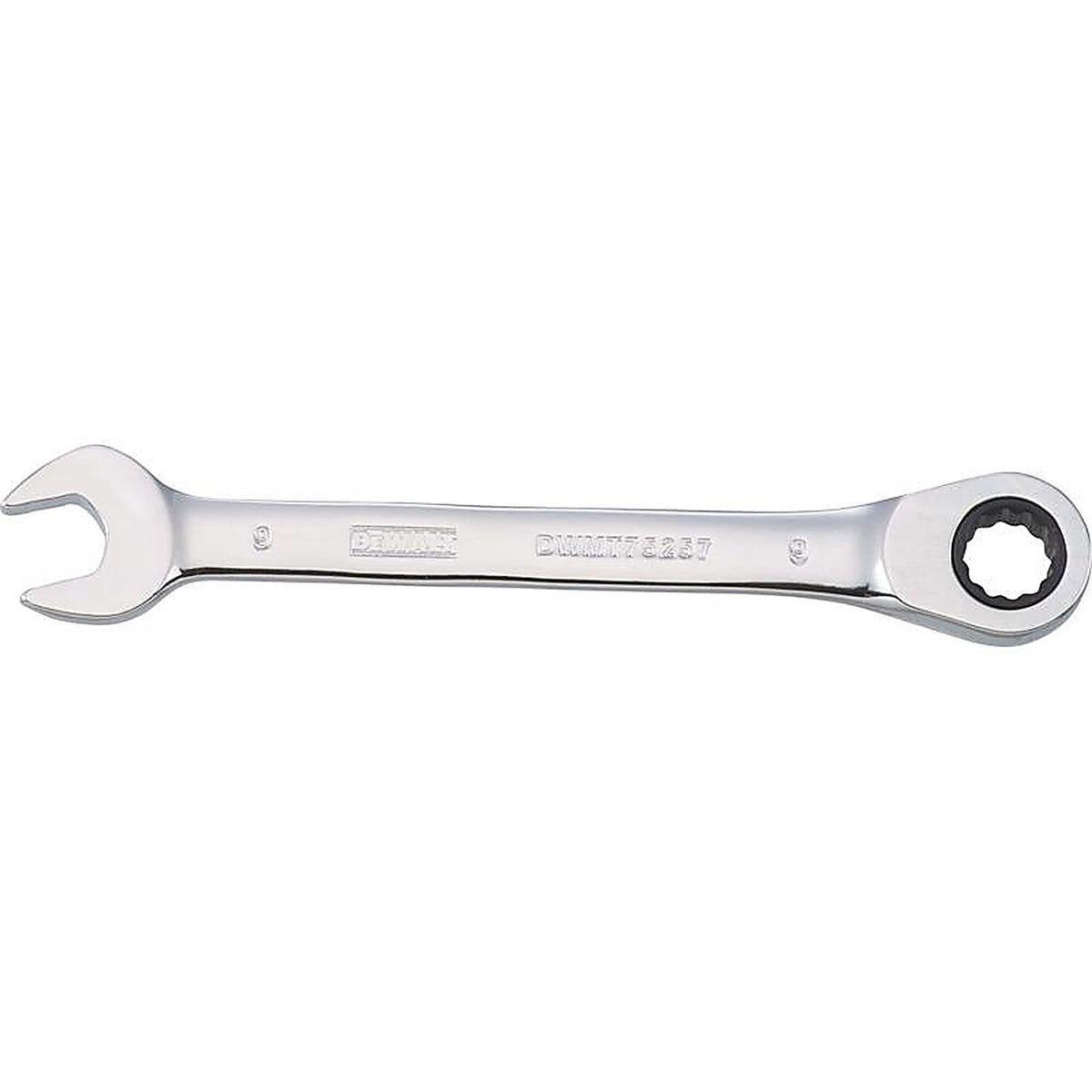 DeWalt - DWMT75257OSP - 9 MM X 9 MM Metric Ratcheting Combination Wrench 4-27/32 In. L 1 Piece