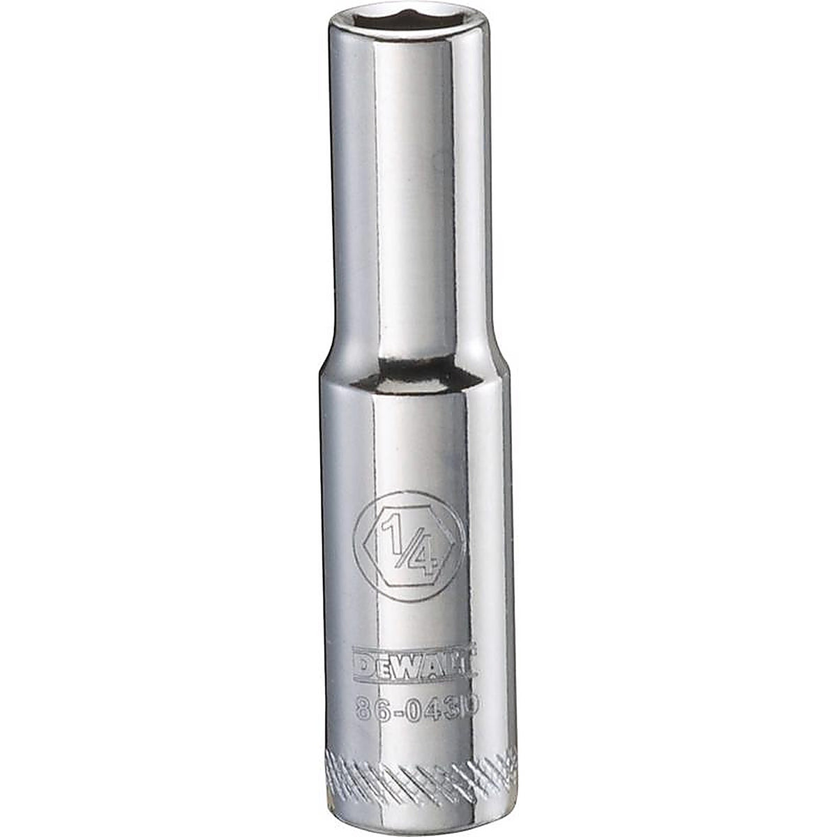 DeWalt - DWMT86043OSP - 1/4 In. X 1/4 In. Drive SAE 6 Point Deep Socket 1 Piece