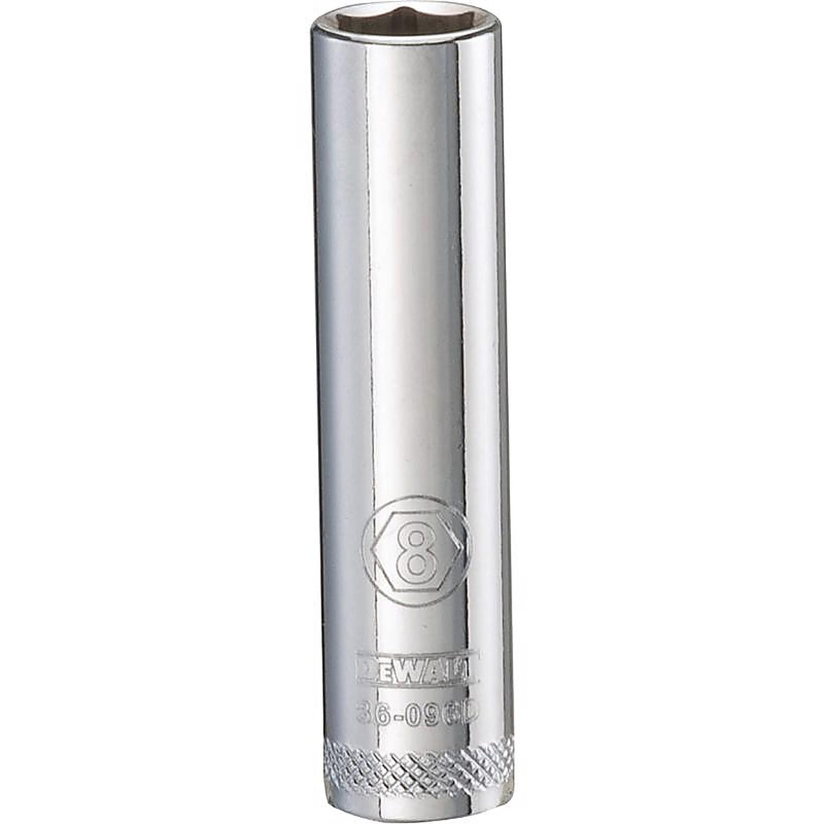 DeWalt - DWMT86096OSP - 8 MM X 1/4 In. Drive Metric 6 Point Deep Socket 1 Piece